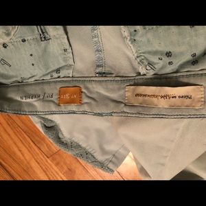 Anthropologie size 12 light blue khakis